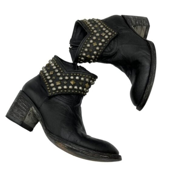 Old Gringo Mini Belinda‎ Western Boots in Black Women Size 7 - Picture 1 of 13